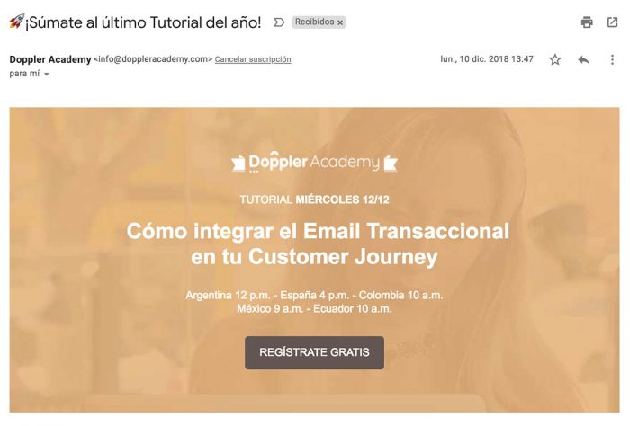 E-mail como parte de la estrategia de comunicación digital