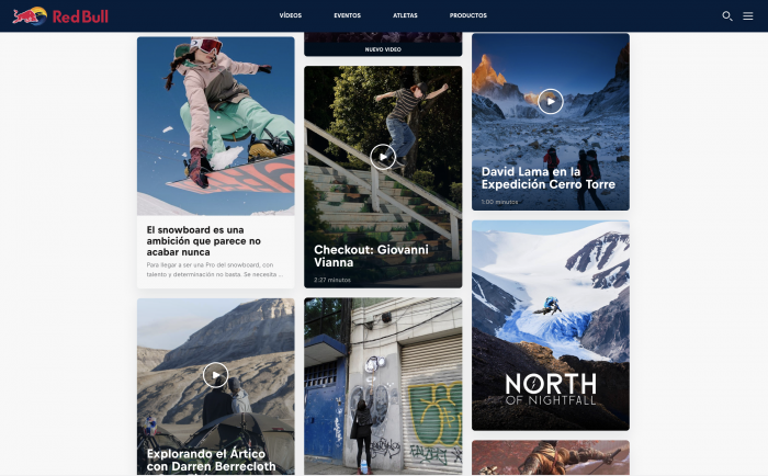 Por que crear contenido. Caso Red Bull.