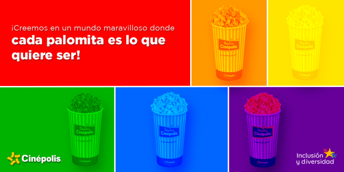 Ejemplo de marcas inclusivas - Cinepolis