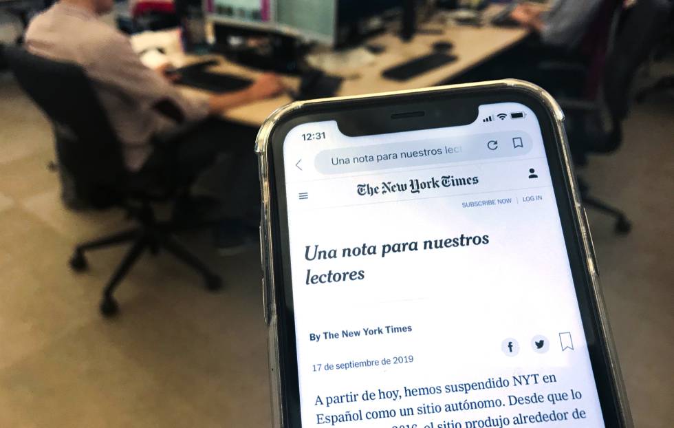Adiós al NYT en Español