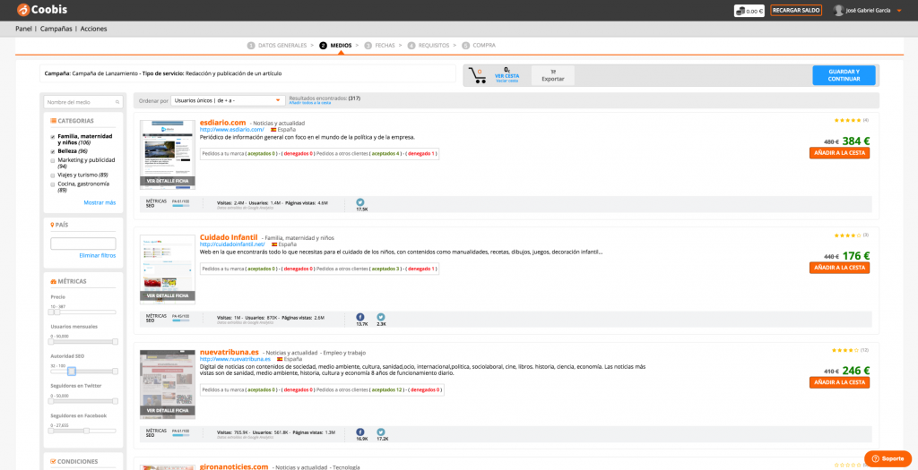 Coobis - plataformas de content marketing