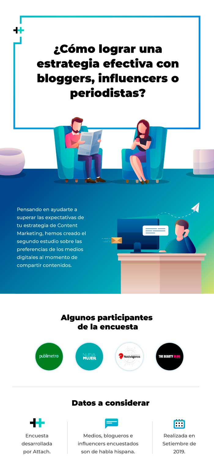 información para bloggers y medios