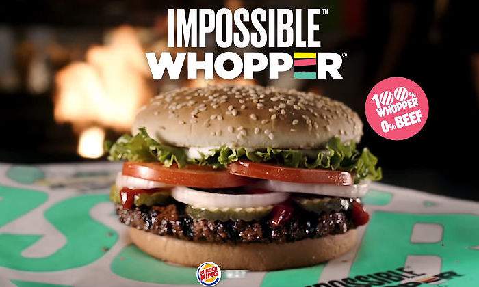 Burger King regaló Impossible Whoppers