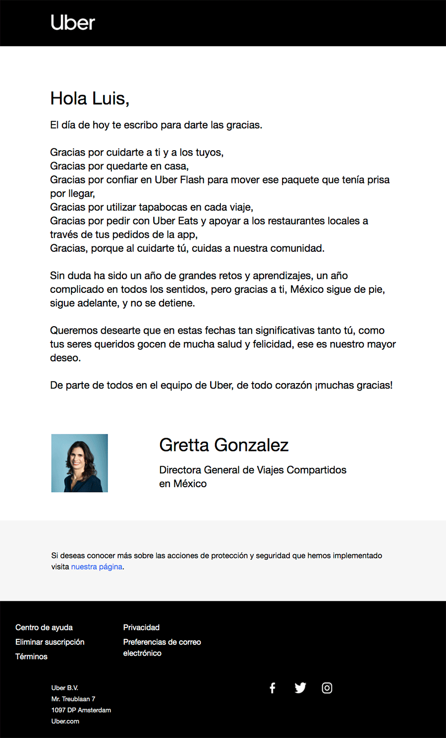 ¿Por qué no enviar la misma tarjeta aburrida de fin de año?