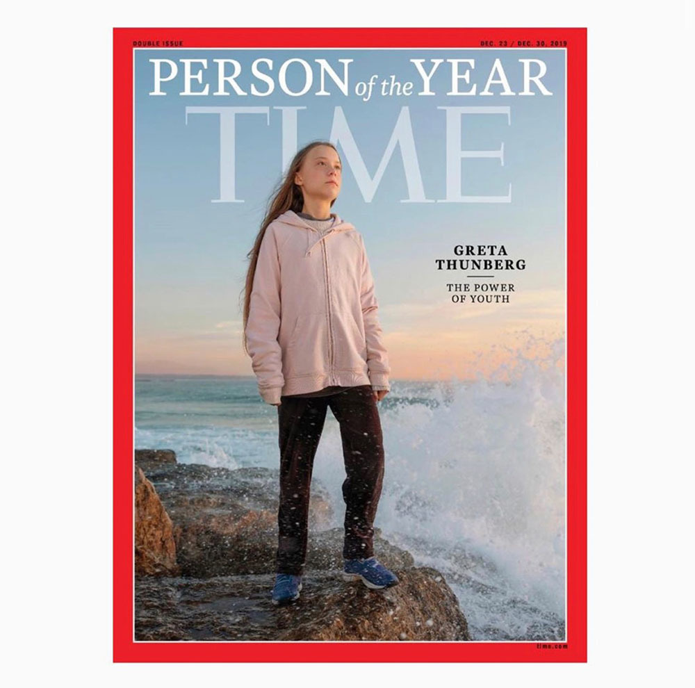 3 lecciones de Greta Thunberg para marcas personales. Persona del año en 2019.