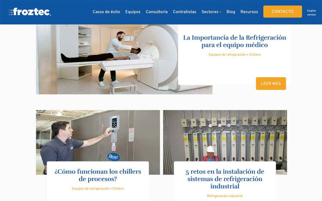 ¿Por qué crear contenido? Bllog Froztec