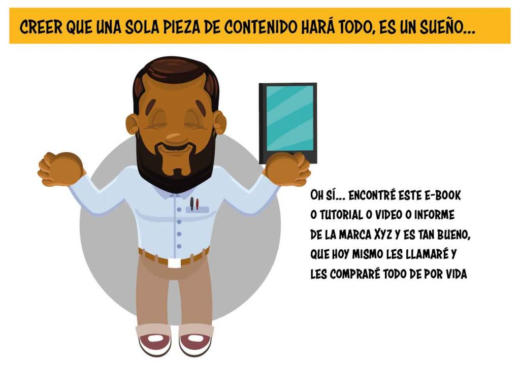 el engaño del marketing de contenidos