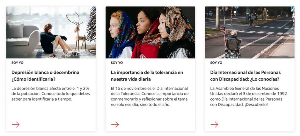 Ejemplo de contenido con propósito
