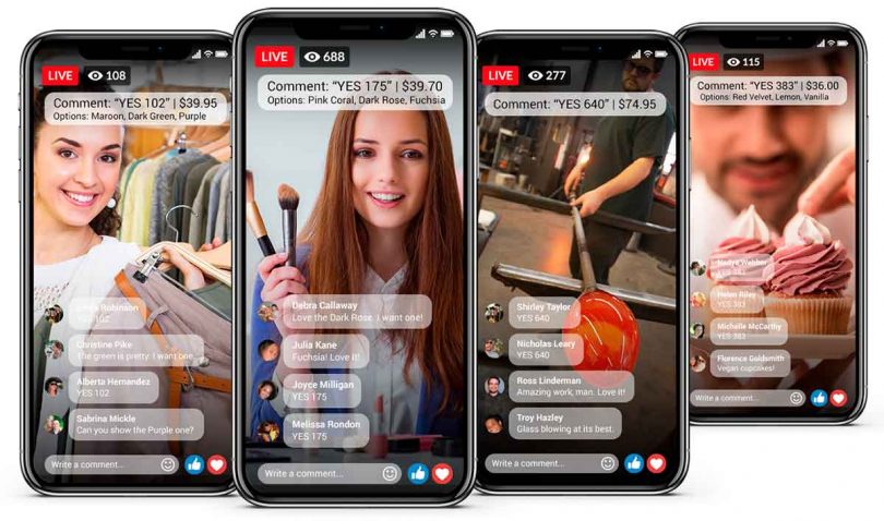 Contenido live commerce