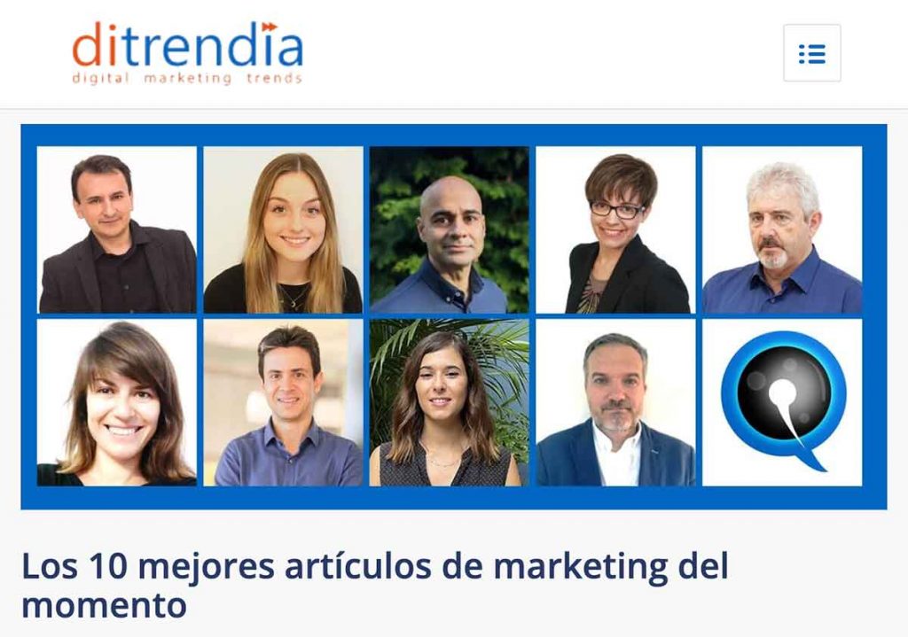 ser un experto en tu área curando contenido: Caso Ditrendia