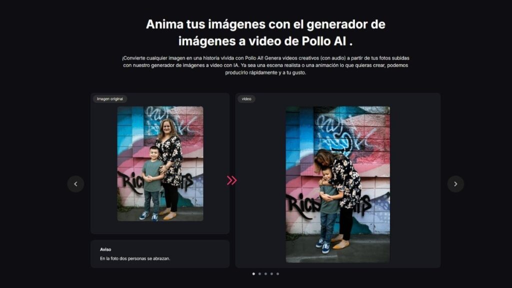 Imagen a Video con IA: Pollo AI