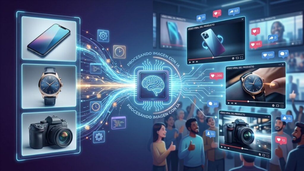 Imagen a Video con IA: Cómo Generar Vídeos Virales de Productos en Minutos