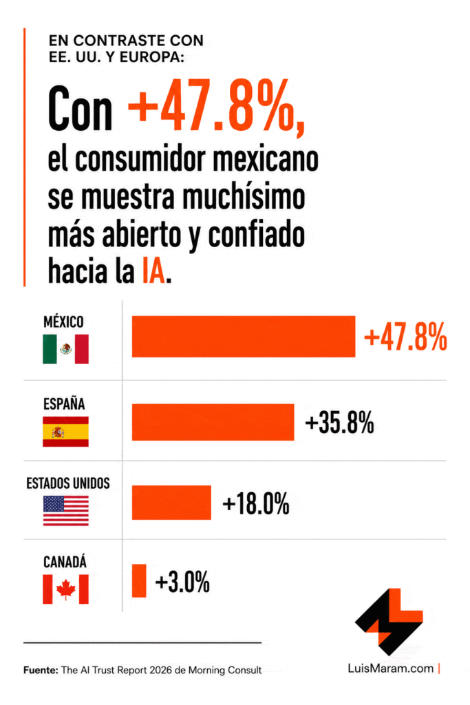 Confianza en la inteligencia artificial en México