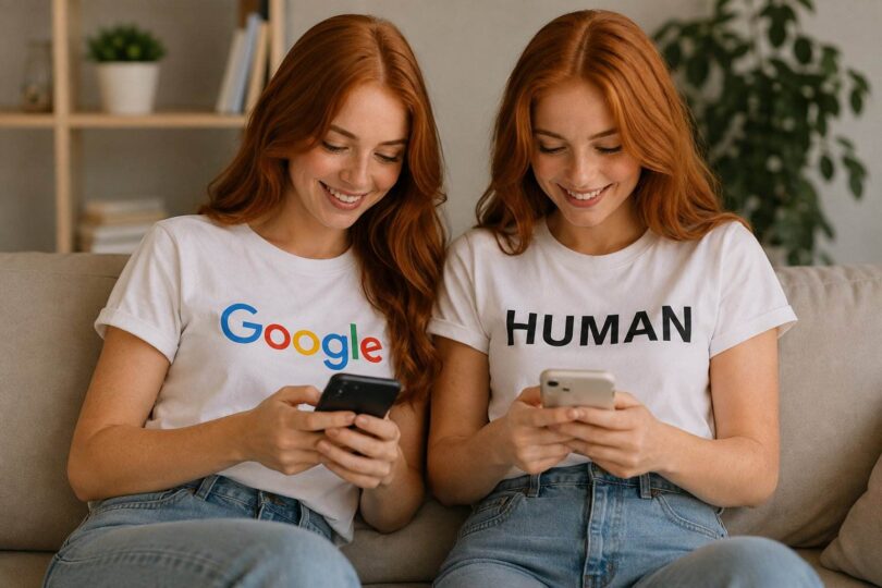 Contenido generado por IA vs humano